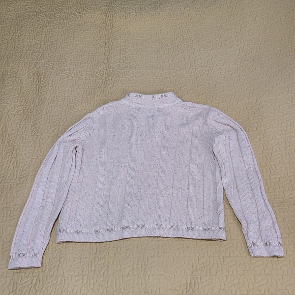 Vintage Woolrich 1/4 zip knit sweater size M petite - Picture 6 of 7